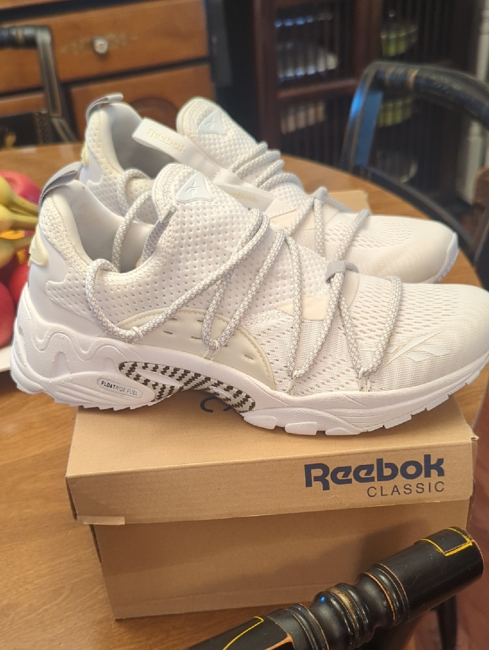 Brand New Reebok White Athletic Shoes
